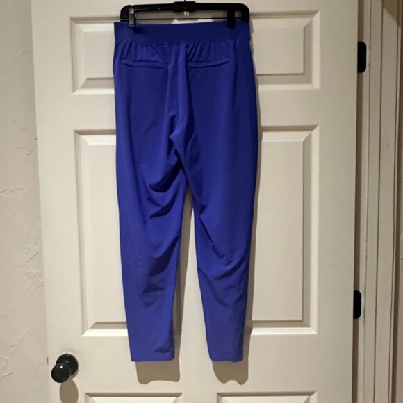 Brooklyn Mid Rise Ankle Pant, Wrinkle-resistant, Purple/blue, Size 6 - Picture 2 of 5